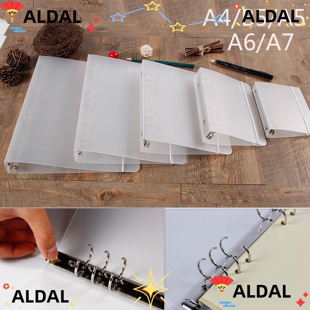 ALDAL A4/B5/A5/A6/A7 File Folder Fashion Refillable Journal Diary ...