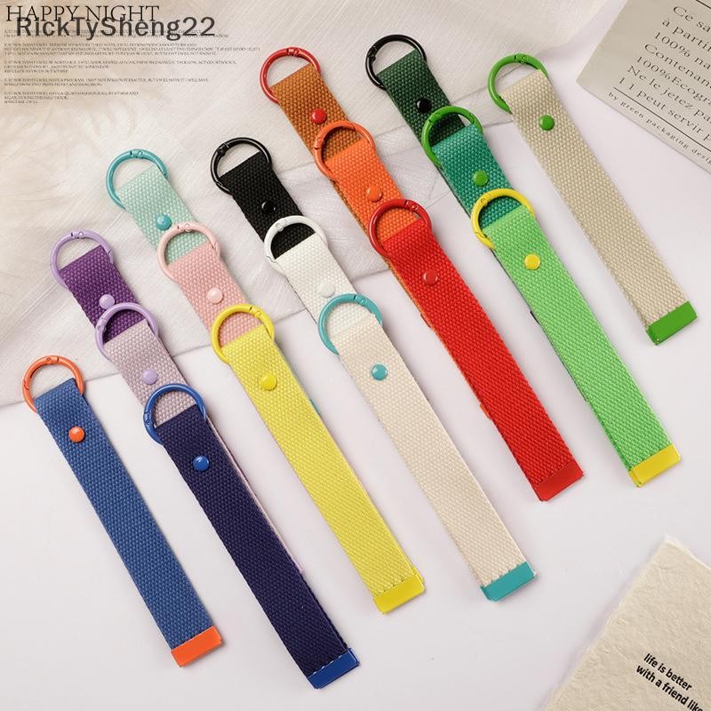 RT Fabric Strap Keyring Keychain Strap Baggage Tag For Women Men DIY ...