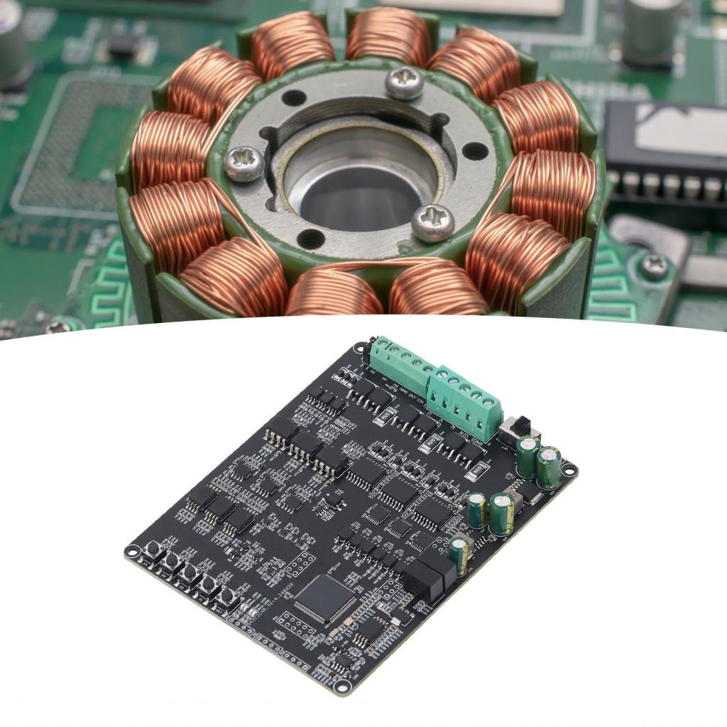 DC Brushless Motor Control Board Driver 12-40V Current Voltage ...