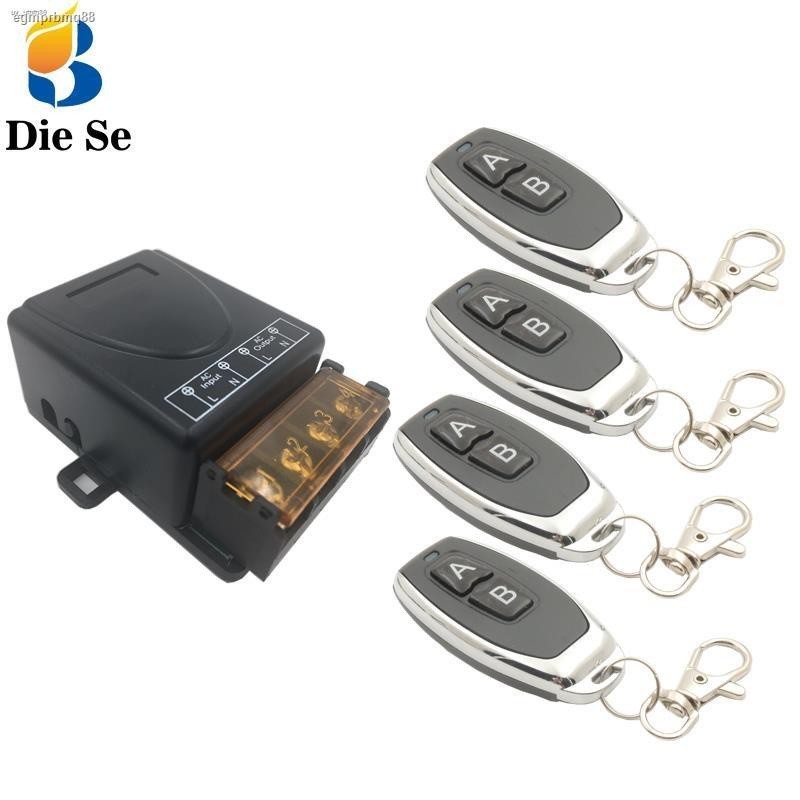 433MHz Universal Remote Control Switch AC 110V 220V 30A 1CH rf Relay ...