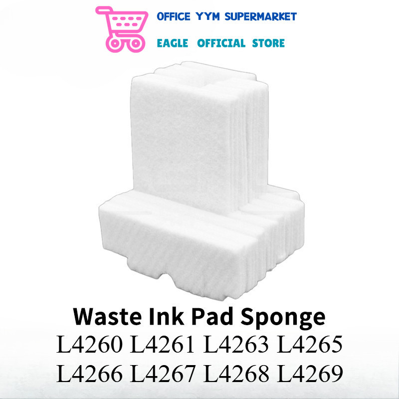 Waste Ink Pad Sponge for Epson L4260 L4261 L4263 L4265 L4266 L4267 ...