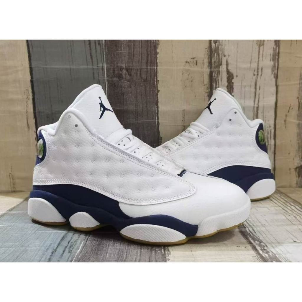 Jordan AIR 13 White Deep Orchid Men's Shoes High-Top Sports Basketball ...