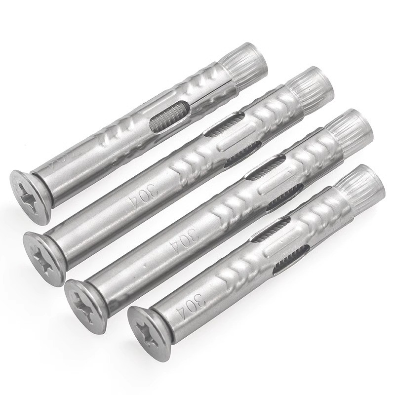 304 Stainless Steel Expansion Screw Countersunk Head Phillips Internal ...