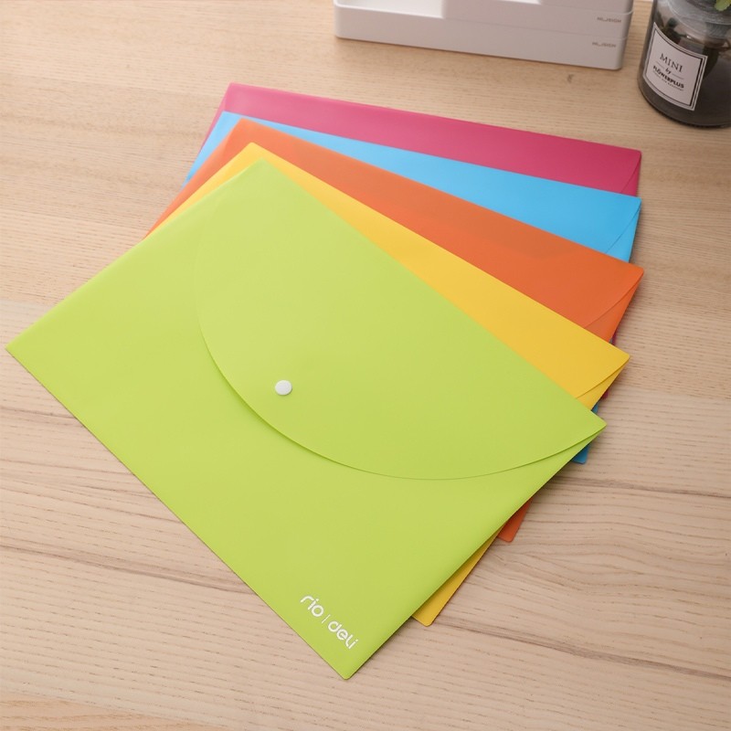 Deli A4 File Folder Box document organizer storage office school ...