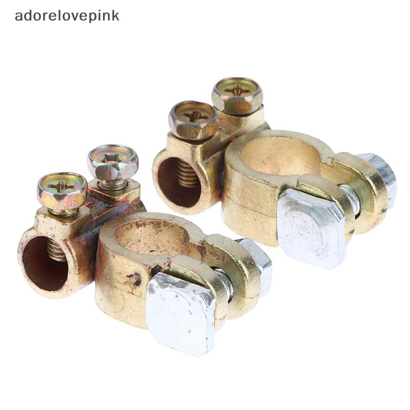 adorelovepink 1 Pair 12V Leisure Battery Terminals Connectors Clamps ...