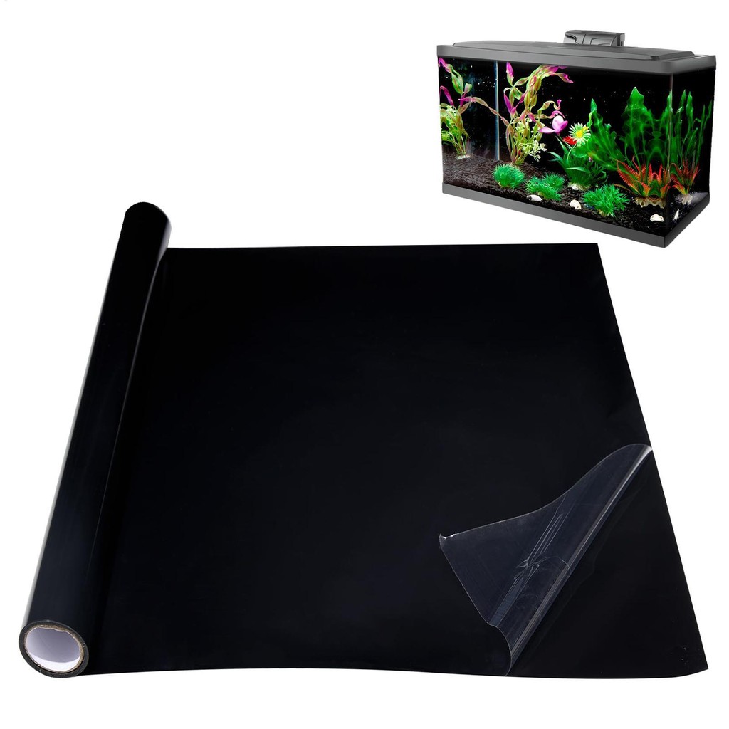 Aquarium Background Static ClingPVC fish tank background wallpaper fish ...