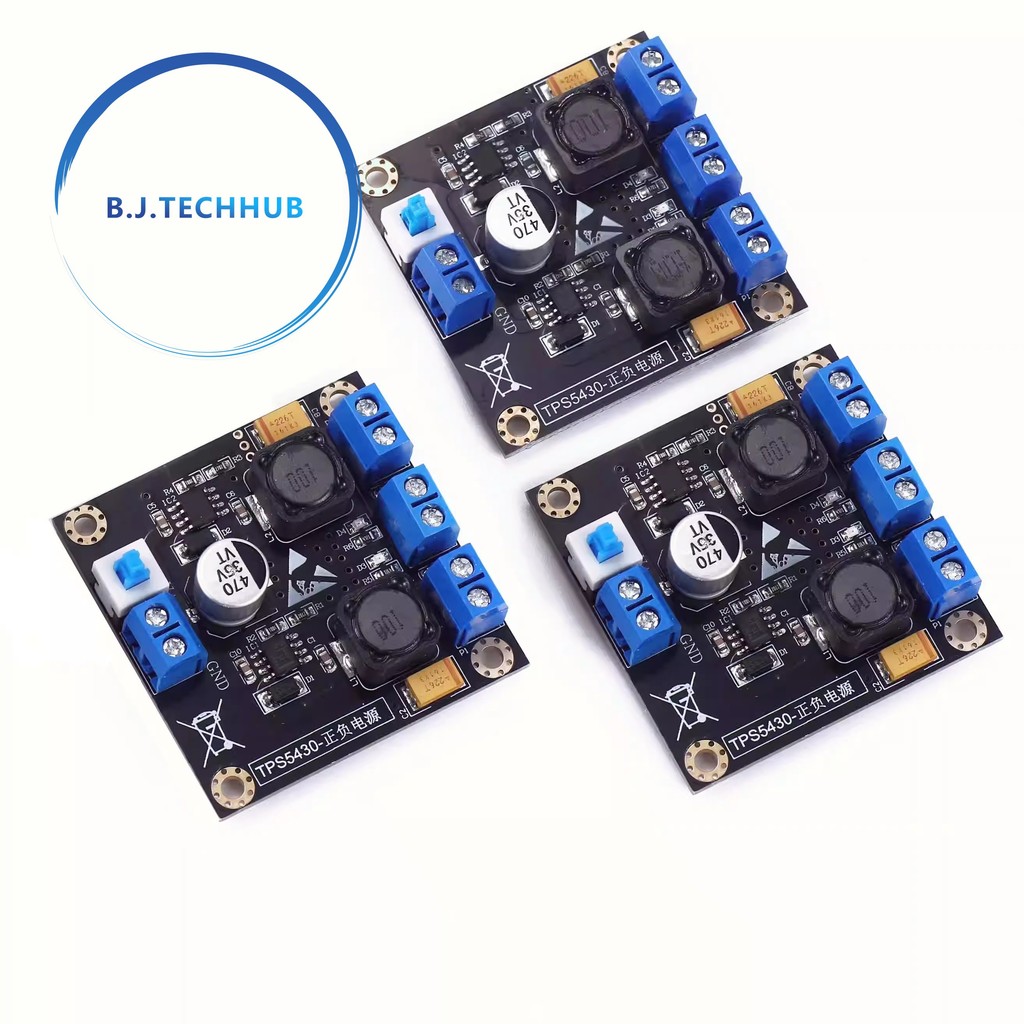 TPS5430 Positive Negative Dual Power Supply Module with Switching 5V ...