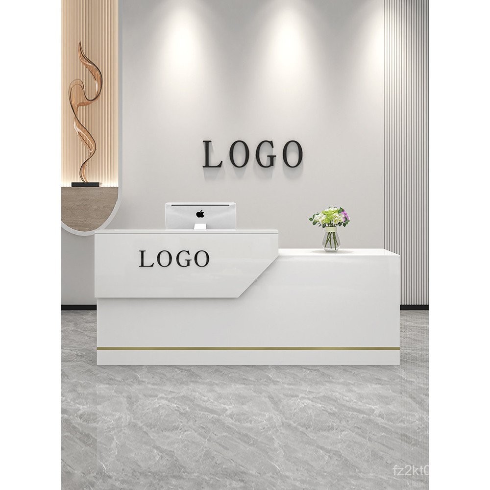 Simple Store Reception Desk&Small Beauty Salon x Clothing Store Cashier ...
