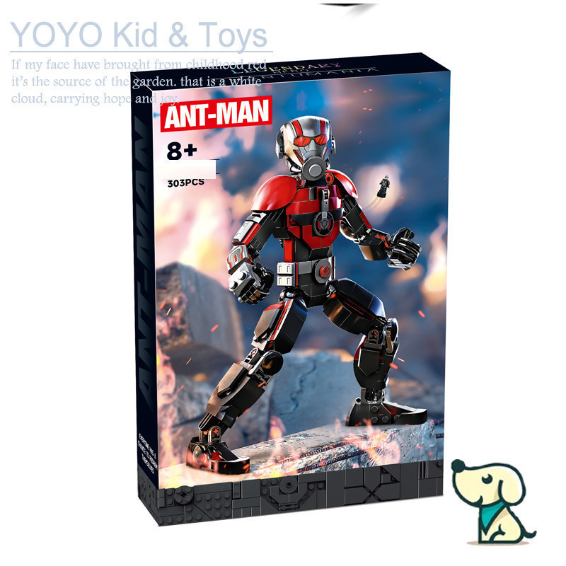 Zettonn TH2 Marvel Ant-Man-Construction-Figure 76256 ES1 Building ...