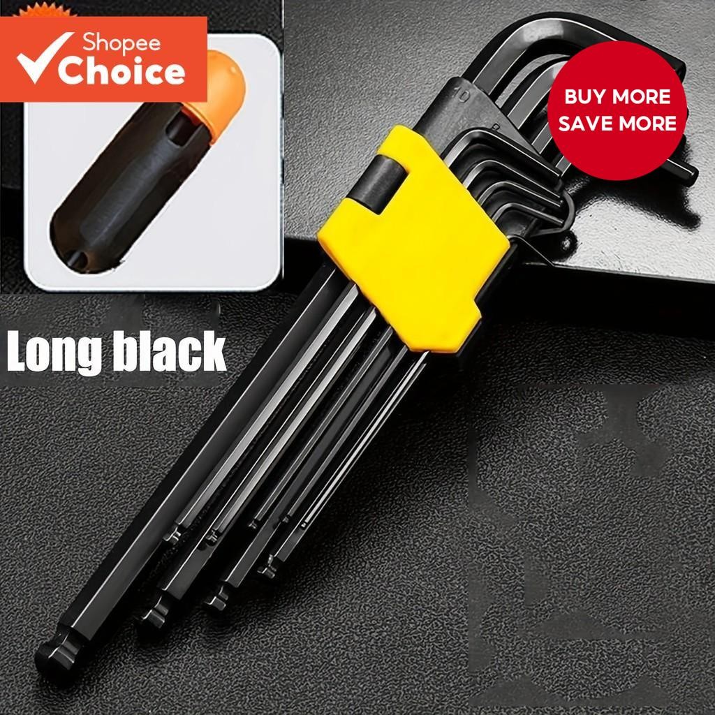 thumbnail image 2 of Teng Tools 10 Piece Black Metric Industrial Grade Hex Key / Allen Wren – Teng Tools USA 2 of 12