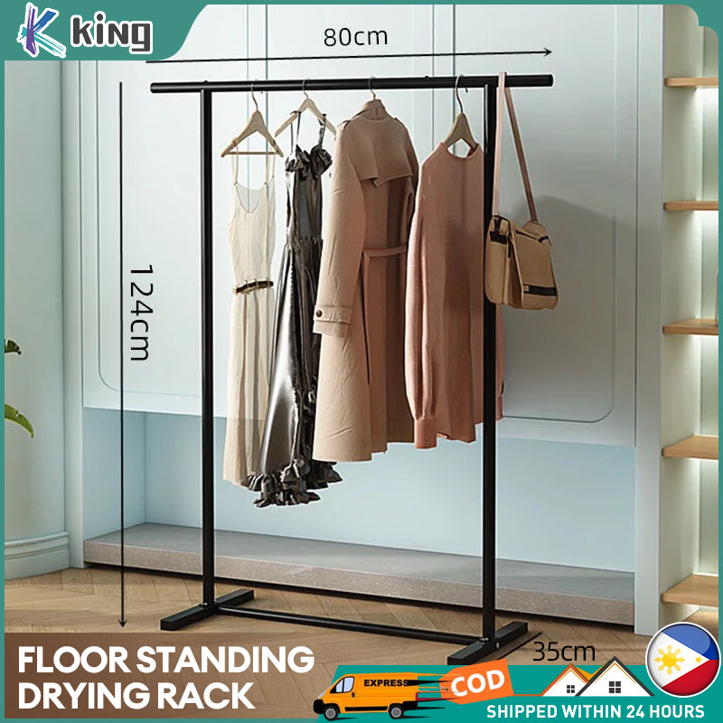 Balcony Drying Racks Clothes Drying Racks floor-to-ceiling Indoor ...