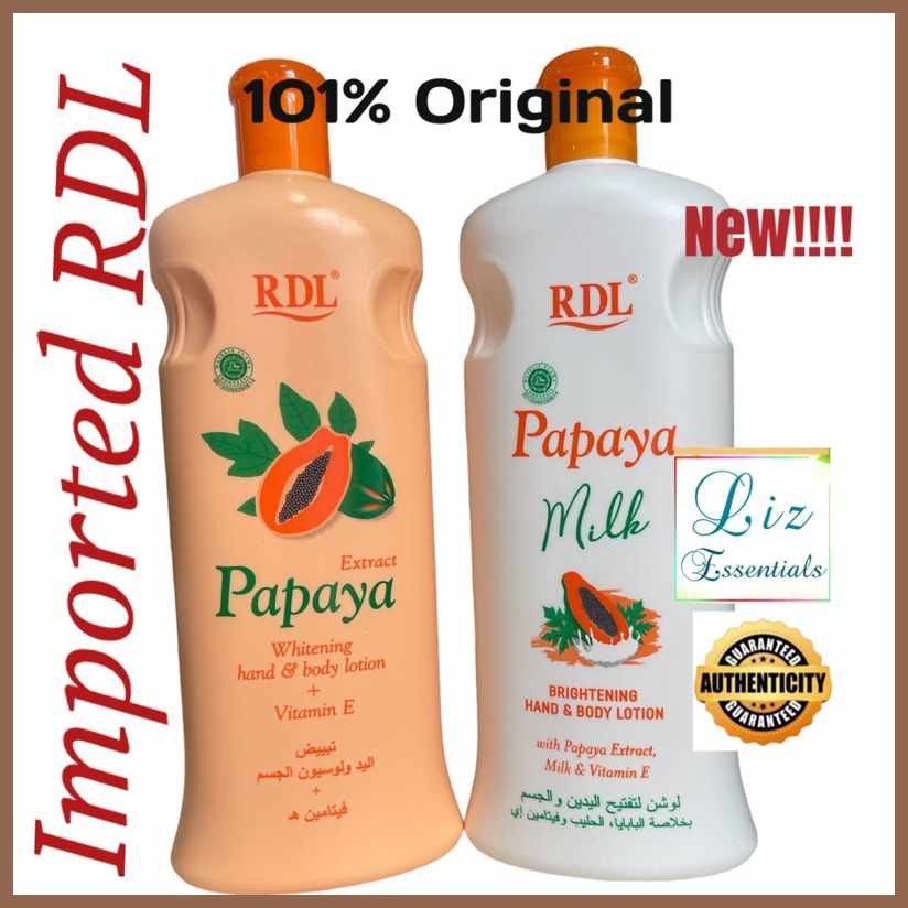 Authentic[X!RDL]c&Papaya!p[Hand,A[&-vBody-yh[lotion,Ih[600ml,KT ...