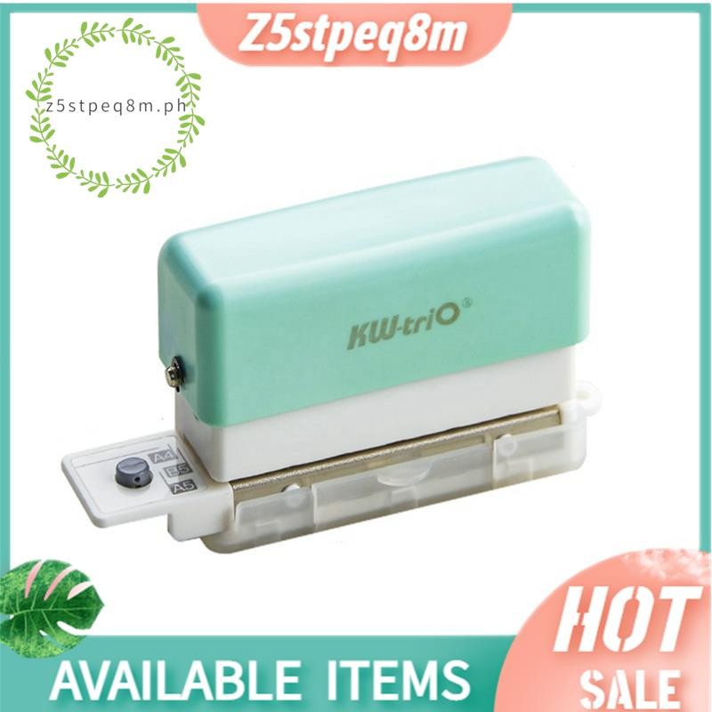 KW-TRIO Mini Binding Machine 6 Hole Manual Binding Machine Cinch Book ...