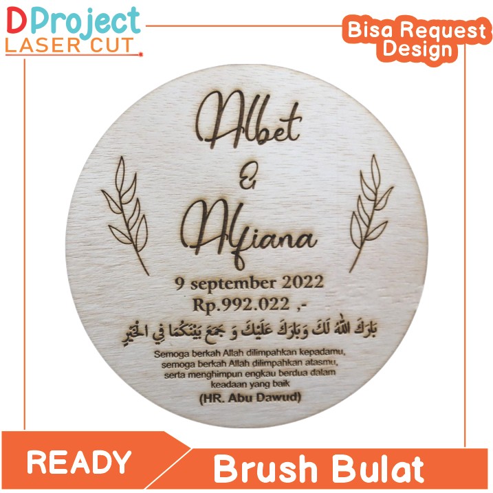 Custom round decorative names with FULL GRAPHICS dowry decorations ...
