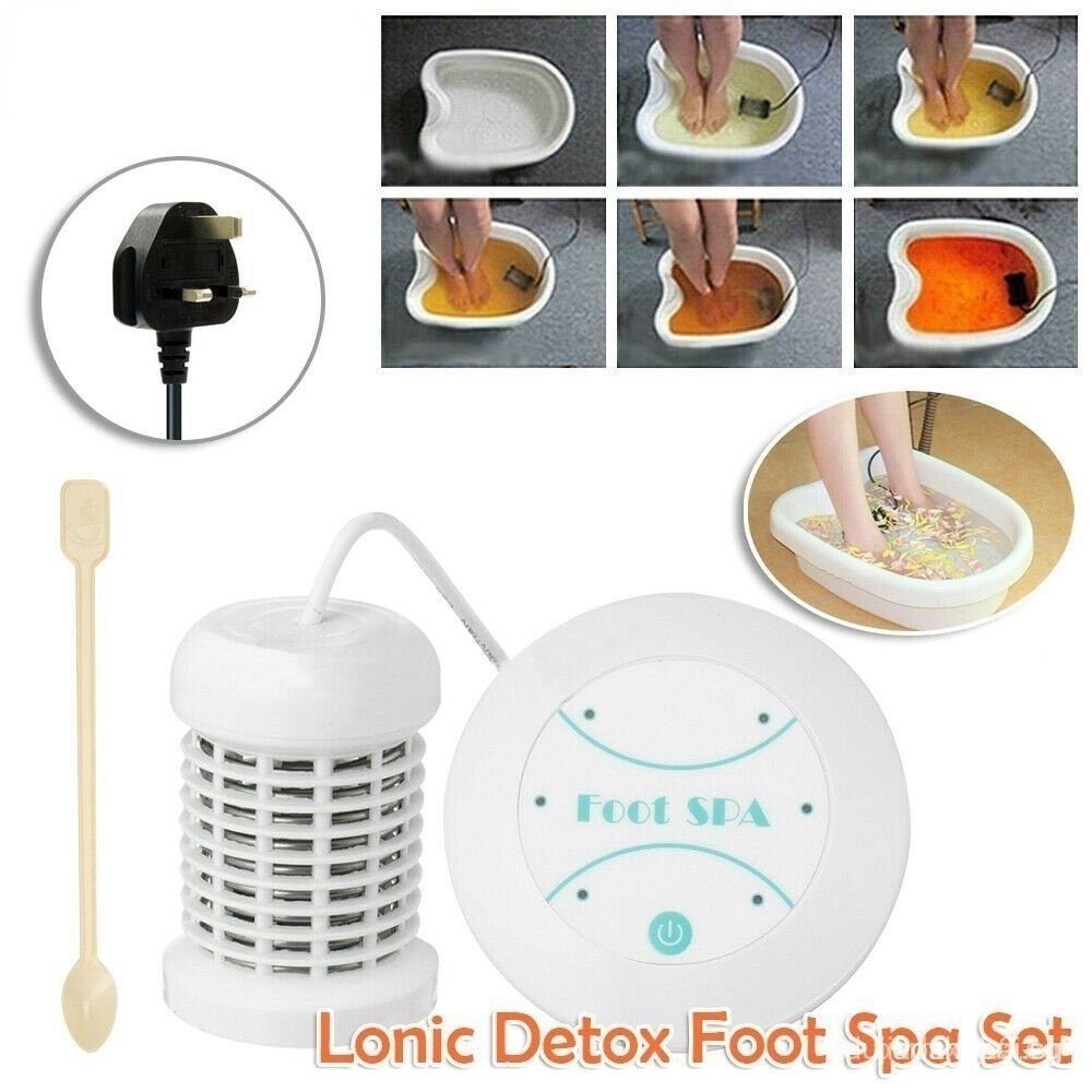 Household Mini Detox Foot Spa Machine Ionic Detox Foot Bath Massage ...