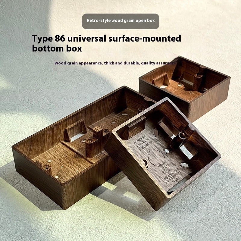 Type 86 Retro Style Surface Mounted Switch Socket Panel Junction Box ...