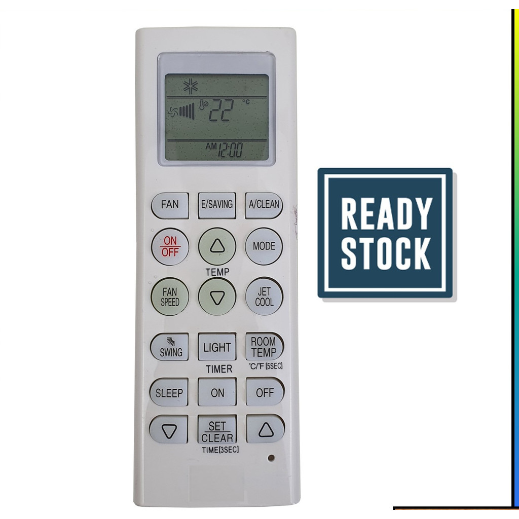 LG Air Cond Aircon Aircond Remote Control Replacement | Shopee Philippines