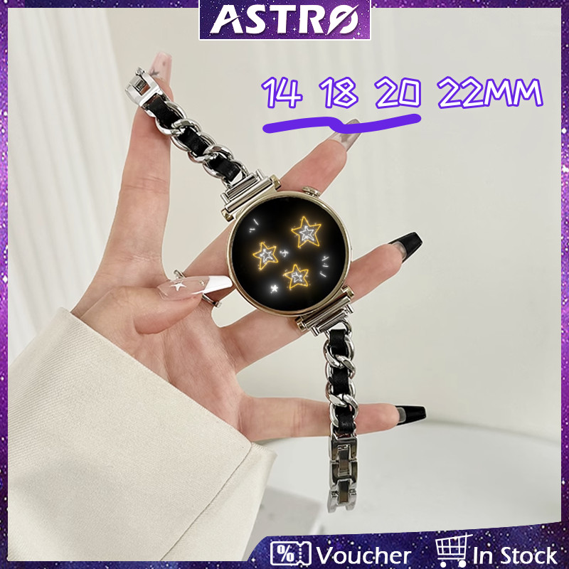 ASTRO For Amazfit GTR 42mm watch retro creative metal denim chain ...