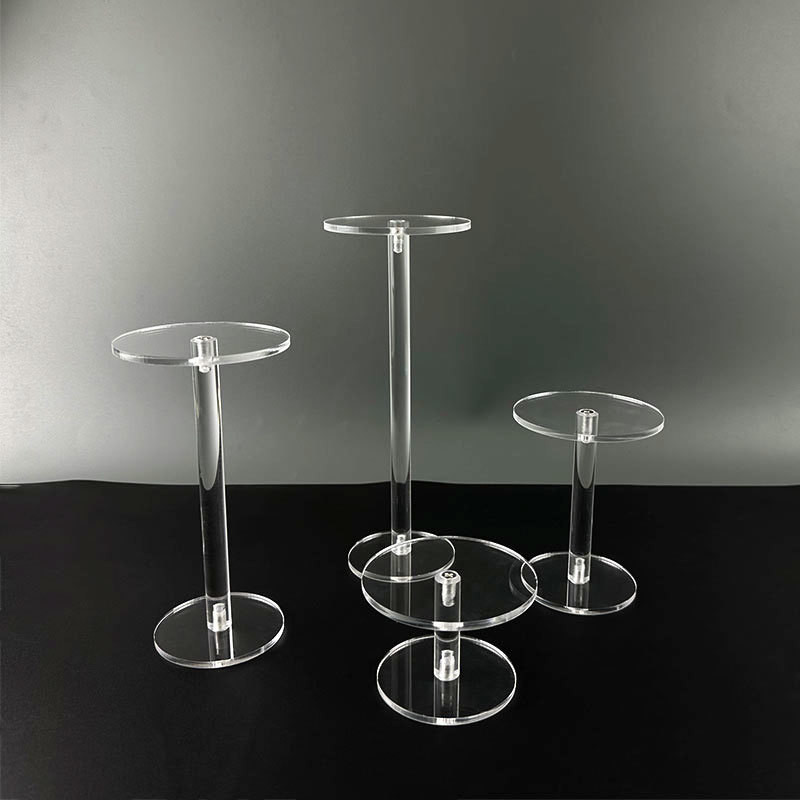 Round Display Stand Transparent Figure Nendoroid Mystery Box Stand ...