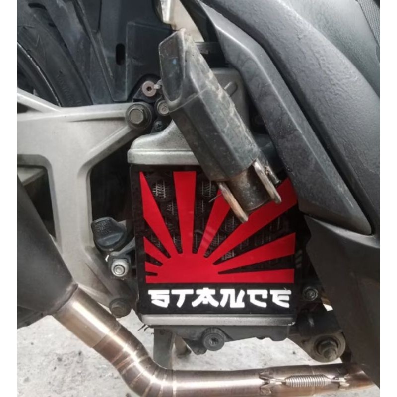STANCE RADIATOR COVER FOR ( HONDA CLICK , ADV , PCX , AIRBLADE ) with ...