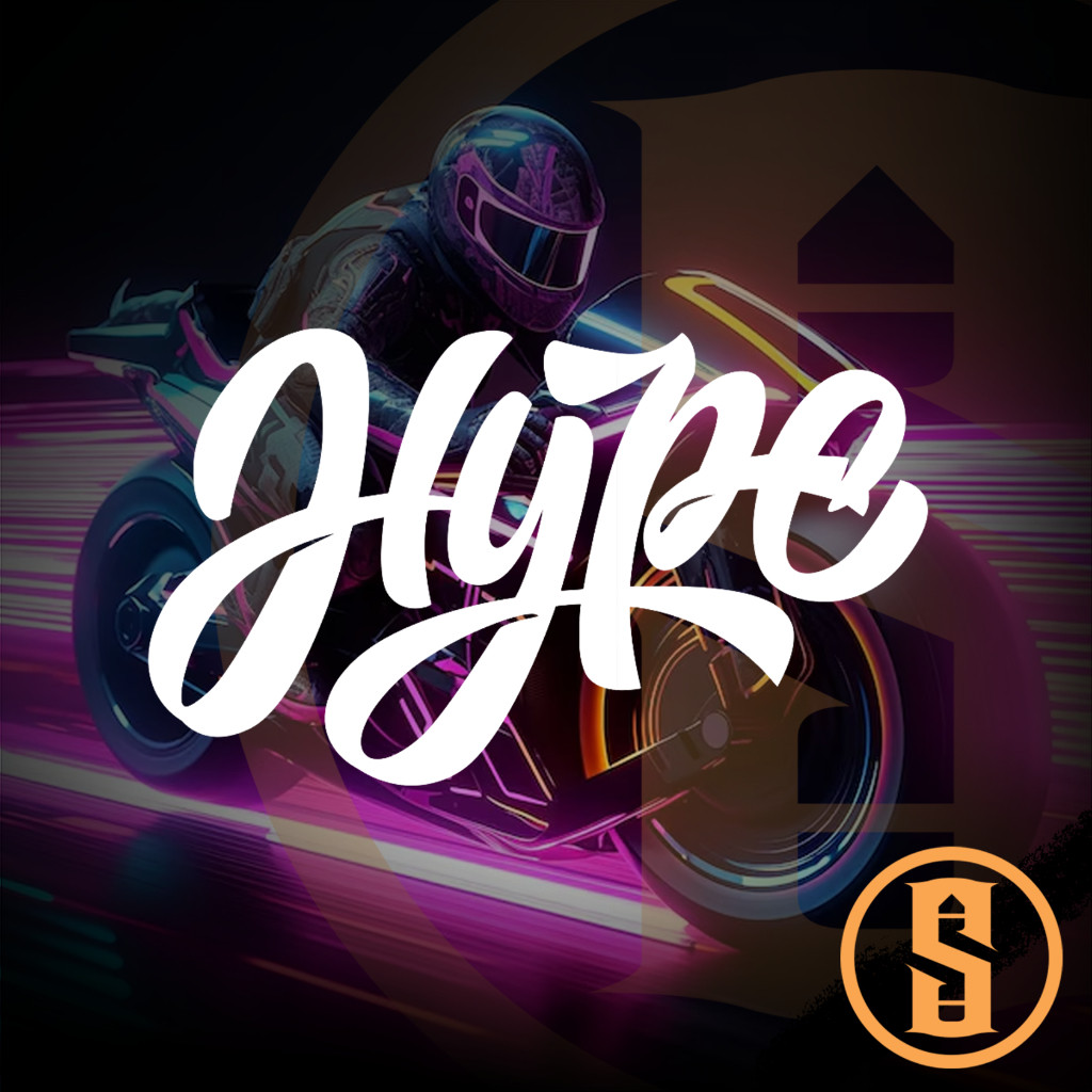 SD25HYPE holographic spectrum Die-Cut Vinyl Sticker/Decal/car/motor ...