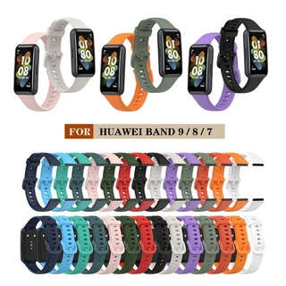 Silicone Watch Band Sport Strap For Huawei Band 8 Replacement Bracelet Wristband