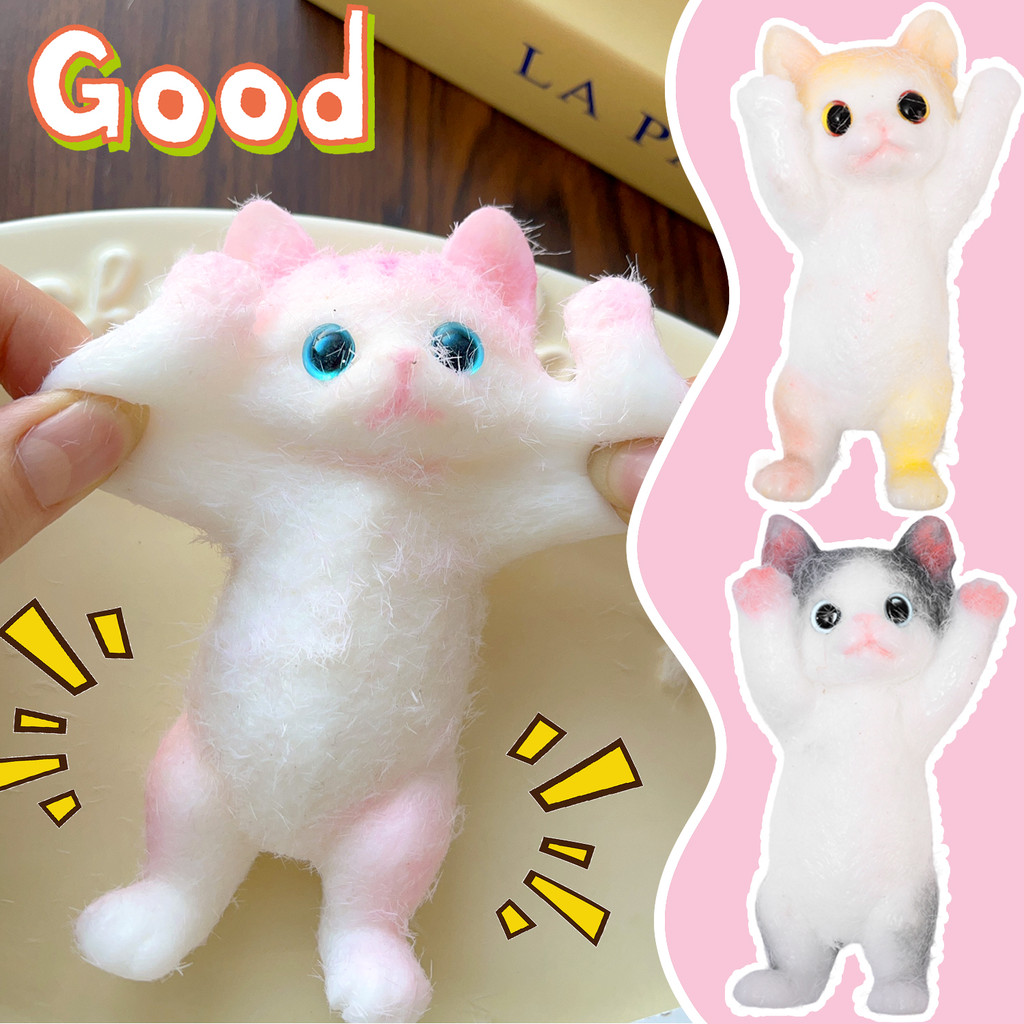 Picture of Cute Plush Cat Paw Squeeze Toy - Cat Paw TPR Slow Rebound Toy - Mini Squishy Toy - Children ...
