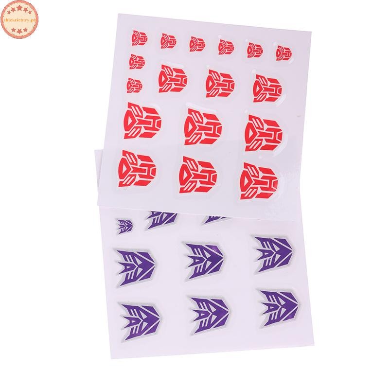RICHTRY Transformation Toys Stickers Anime Decepticons Autobots G1 ...