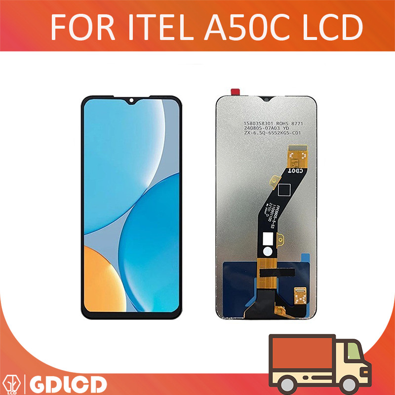 For itel A50C LCD A669L Display Touch Screen Digitizer Assembly