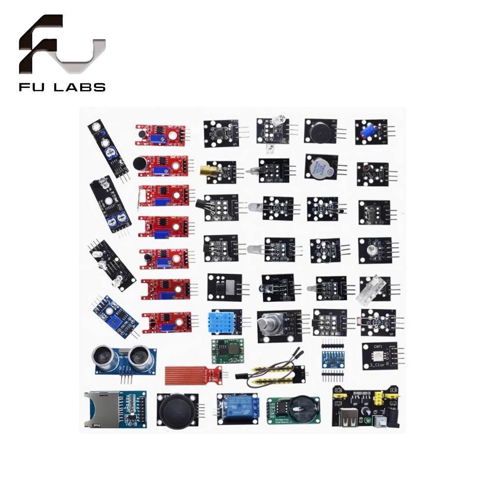 Fulabs 45 in 1 Sensors Modules Starter Kit better than 37in1 sensor kit ...