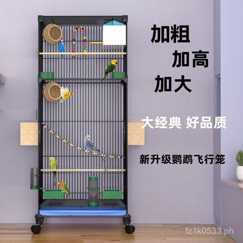 Photo inspiration: Fresh Look at Cockatiel Cage Thickened Assembly Villa Parrot Cage Sheet Bird Cage