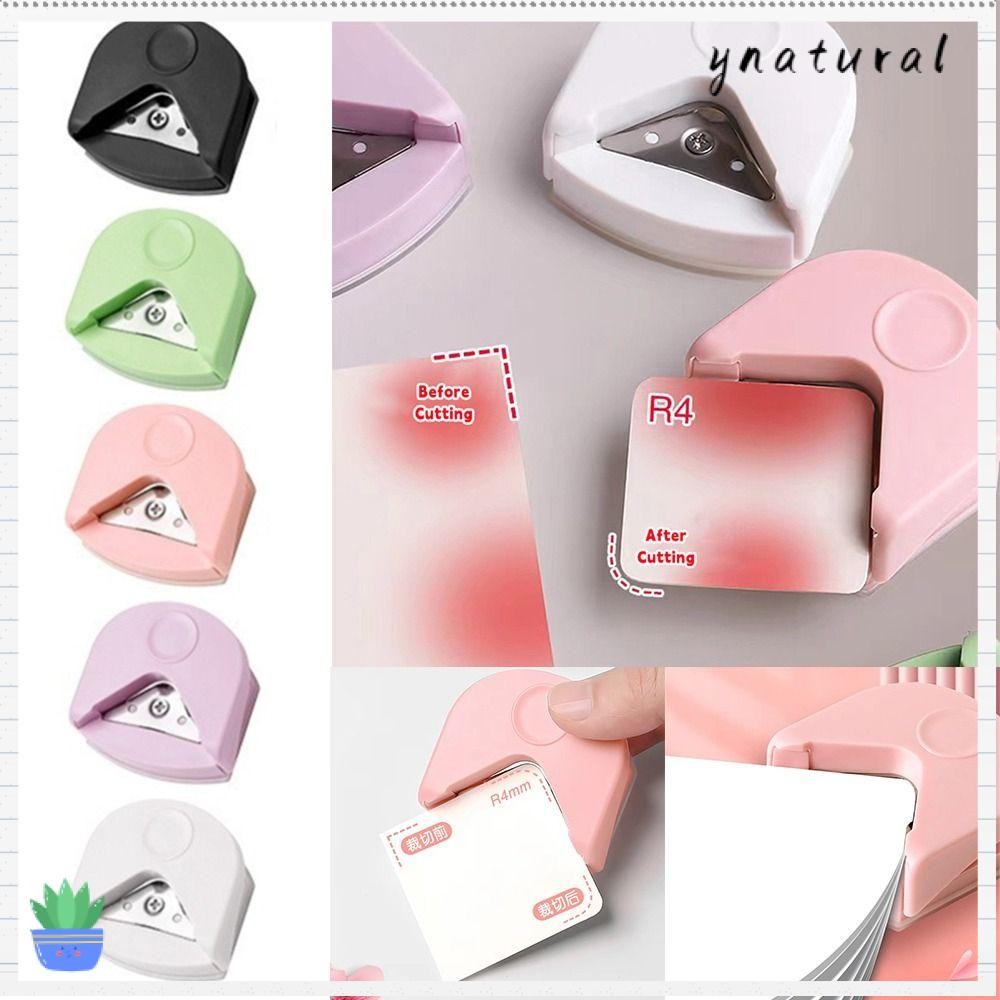 YNATURAL R4 Corner Rounder, Portable DIY Scrapbook Craft R4 Fillet ...