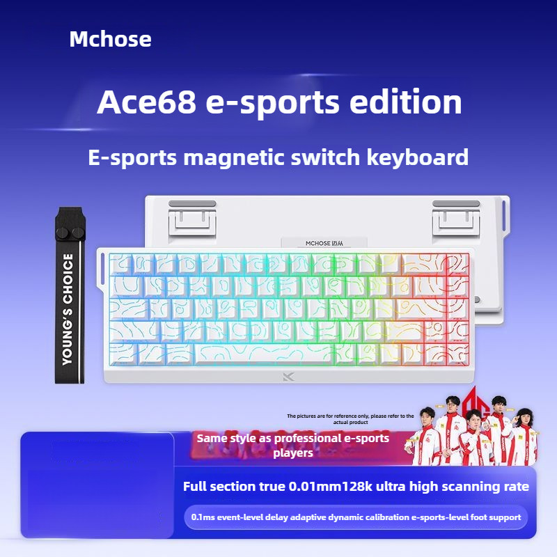 【PH STOCK】MCHOSE ACE68 Magnetic Switch Rapid Trigger Keyboard Wired 8K ...