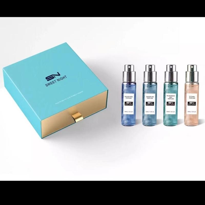 SN Mini Shimmer Collection Set Perfume 18ml*4 Mini Glittery Collection ...