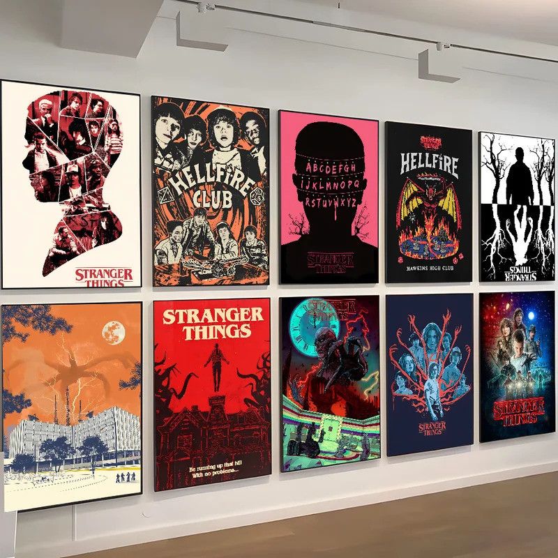 1 Classic Movies And Tv Stranger Things Poster Hd Poster Home Decor,No ...