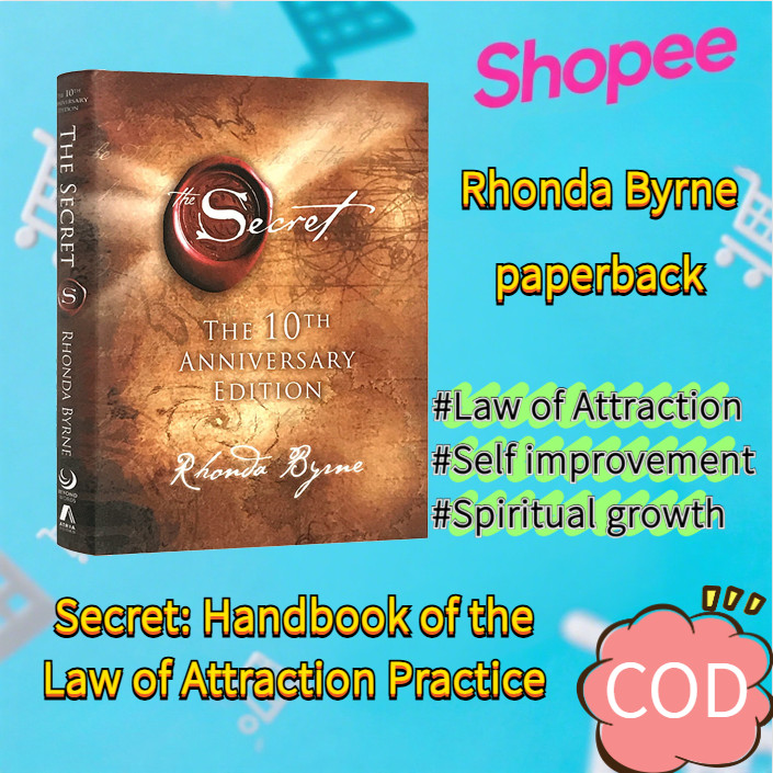 The Secret Rhonda Byrne Paperback Law Of Attraction Self Improvement