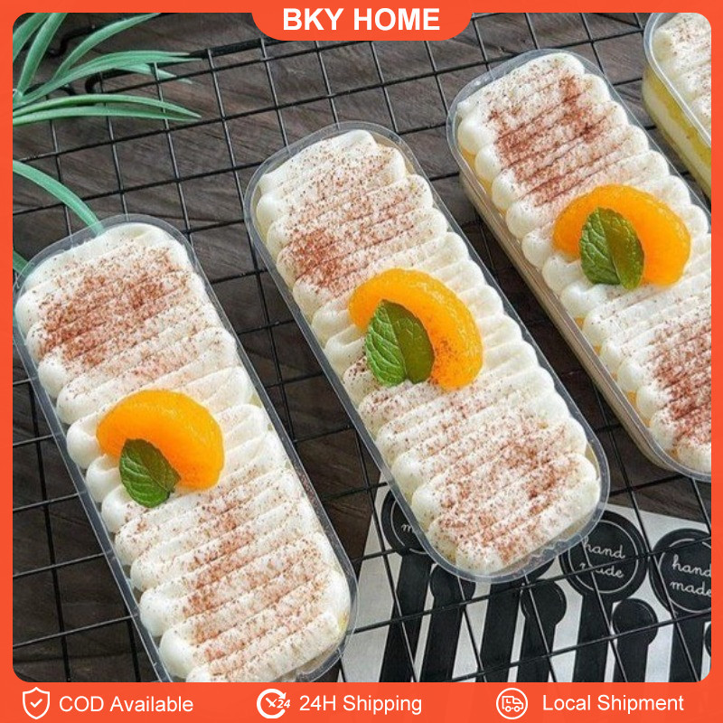 25/50Pcs Mini Loaf Deli Dessert Container for Desserts Cups Cake Box ...