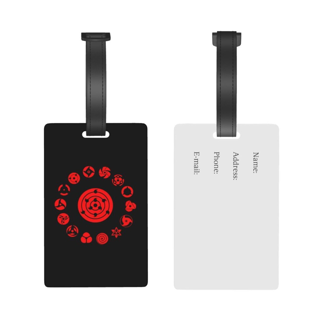 Akatsuki Luggage Tags Assorted Travel Suitcase Labels Business ID Card ...