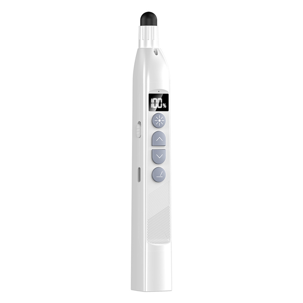 Wireless Laser Presentation Pointer with Telescopic Stick Stylus Pen ...