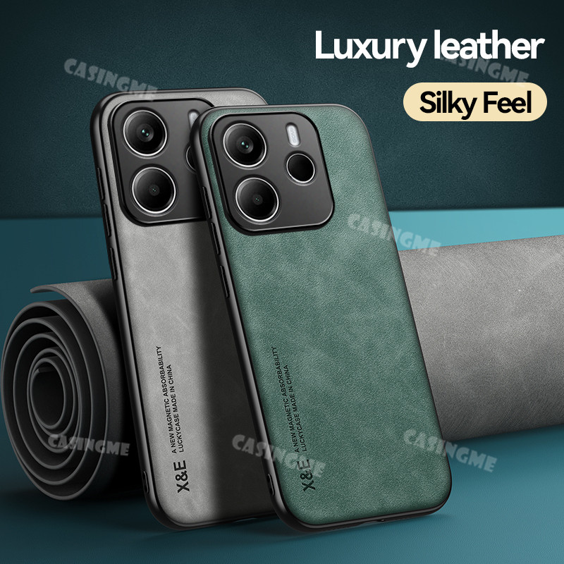 Redmi Note 14 5G 2025 Car Magnetic Shockproof Casing For Redmi Note14 ...