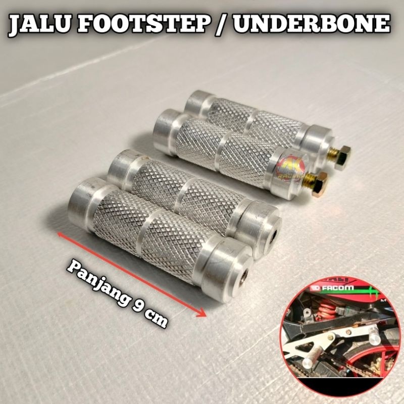 Aluminum Underbone FootStep UB Thread 12 PNP For All Types of Universal ...
