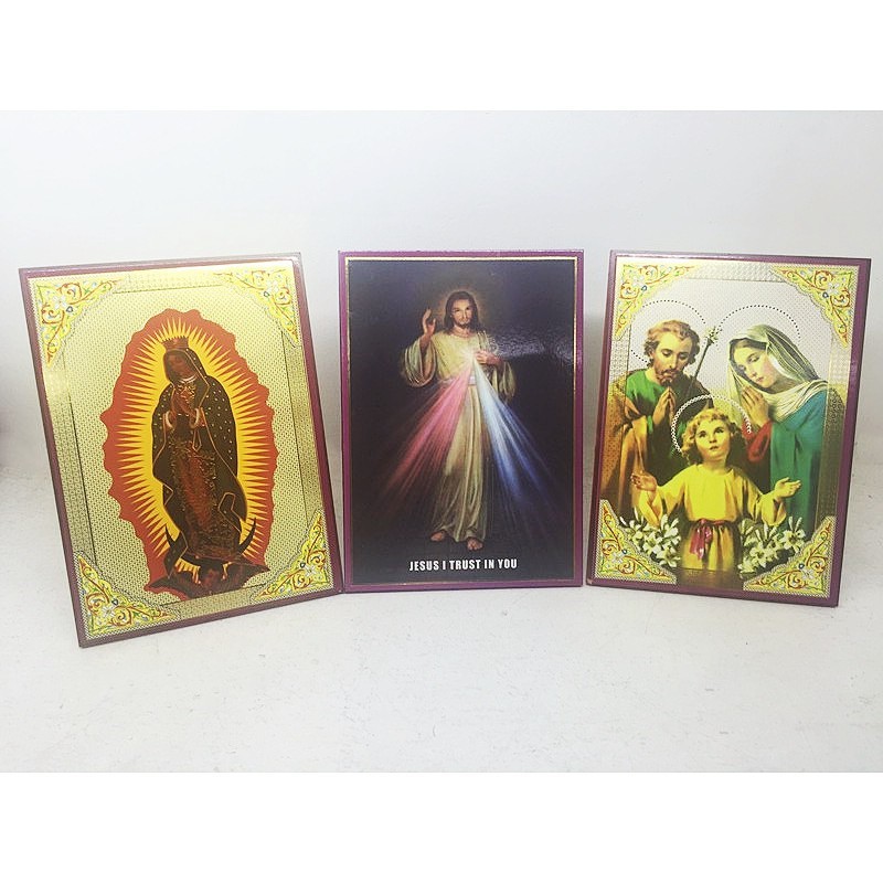 RELIGIOUS FRAME DISPLAY W/STAND HR-AT-77/AT0018 | Shopee Philippines