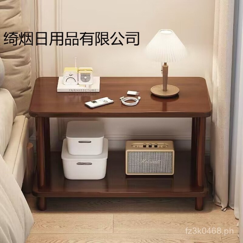 Minimalist Small Table for Rental House, Simple Bedroom Coffee Table ...