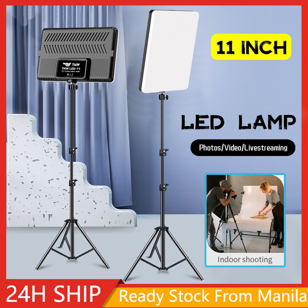 New 11 inch LED Video Panel Light Photography Lamp Studio Lighting With ...