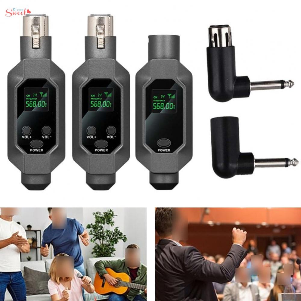 【SWTDRM】For Dynamic Microphone XLR Wireless Transmitter Receiver System ...