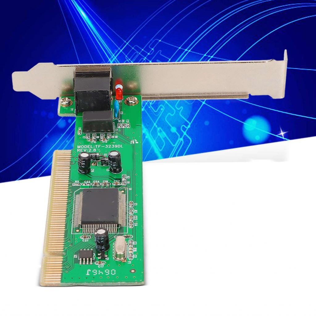 Buybybuy PCI Internet Card RJ45 Port 100Mbps RTL8139D Chip Remote Boot ...