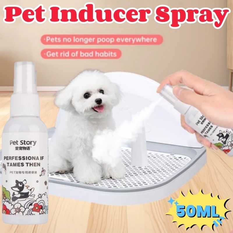 Pet Defecation Inducer Dog Cat Potty Spray Dog Pee Guided Toilet ...