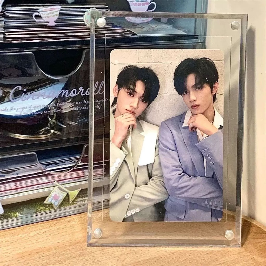 Laser Acrylic Display Stand for K-pop Album Photo Frame 3inch Photocard ...
