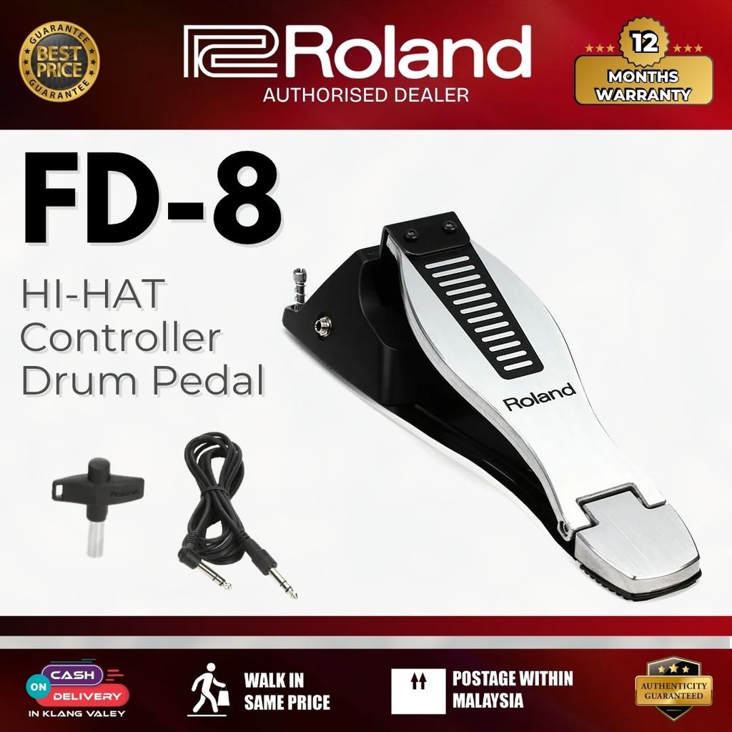 Roland FD-8 - Hi-Hat Controller Drum Pedal ( FD8 ) | Shopee Philippines