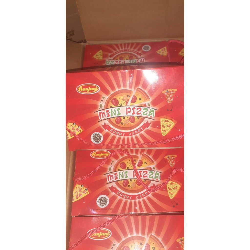 Mine mini pizza gummy candy contains 30 pcs | Shopee Philippines